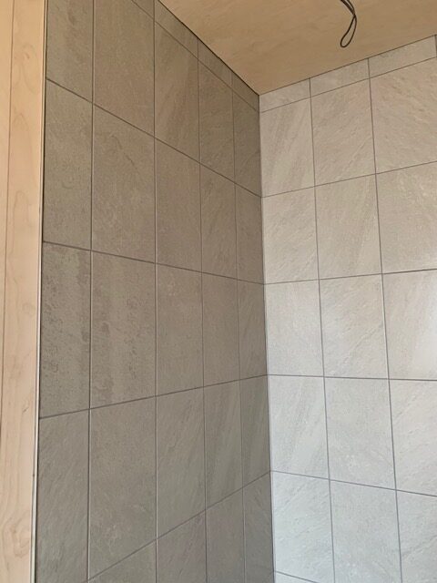 Bathroom tiles